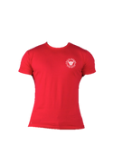 TI FlexFit Red T-Shirt (Small Logo)